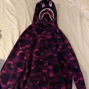 BAPE WGM FULL ZIP UP XL